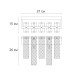 Настенный светильник Arte Lamp Denebola A4074AP-2CC