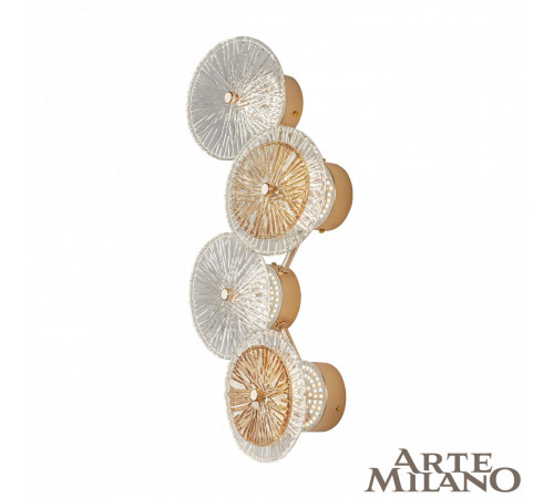 Настенный светильник Arte Milano 4.1252B.D250.H500.LED G Настенный светильник Arte Milano 4.1252B.D250.H500.LED G