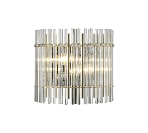 Настенный светильник Crystal Lux AURELIO AP2 GOLD+CHROME/TRANSPARENT Настенный светильник Crystal Lux AURELIO AP2 GOLD+CHROME/TRANSPARENT