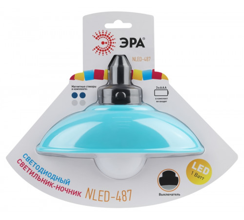 Настенный светильник Эра NLED-487-1W-SW-BU Б0051475 Настенный светильник Эра NLED-487-1W-SW-BU Б0051475