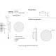 Настенный светильник Crystal Lux INVITADO AP8W LED