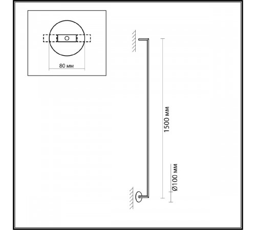Настенный светильник Odeon Light Teo 7022/18WL Настенный светильник Odeon Light Teo 7022/18WL