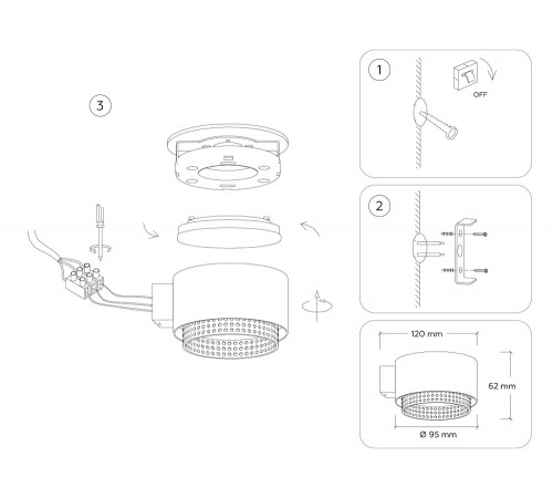 Настенный светильник Ambrella Light Techno family TN71299 Настенный светильник Ambrella Light Techno family TN71299
