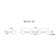 Настенный светильник MyFar Valency MR2030-4W