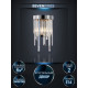 Настенный светильник Lumien Hall Dzhillian LH0048/2W-CR-CL