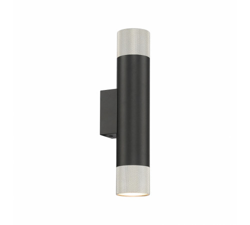 Настенный светильник iLedex Delta 2365-2 BK+SL Настенный светильник iLedex Delta 2365-2 BK+SL