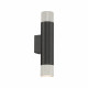 Настенный светильник iLedex Delta 2365-2 BK+SL