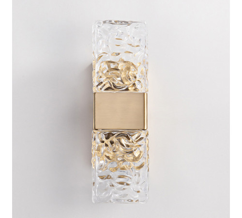 Настенный светильник DeLight Collection Wall lamp 88068W gold/clear