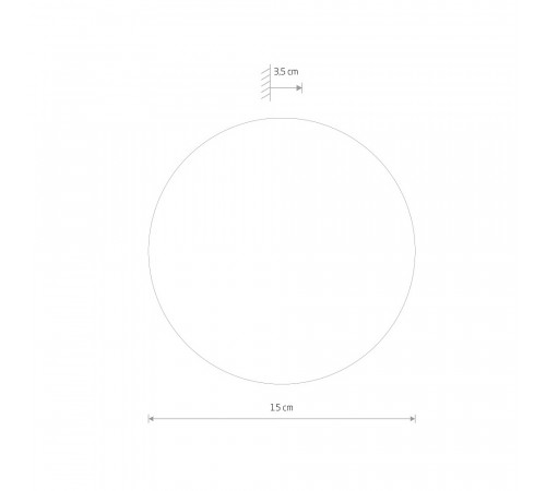 Настенный светильник Nowodvorski Ring Led S 10280 Настенный светильник Nowodvorski Ring Led S 10280