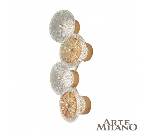 Настенный светильник Arte Milano 4.1252B.D250.H500.LED G Настенный светильник Arte Milano 4.1252B.D250.H500.LED G