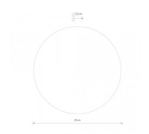 Настенный светильник Nowodvorski Ring Led M 10277 Настенный светильник Nowodvorski Ring Led M 10277