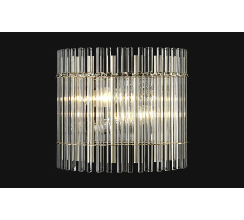 Настенный светильник Crystal Lux AURELIO AP2 GOLD+CHROME/TRANSPARENT Настенный светильник Crystal Lux AURELIO AP2 GOLD+CHROME/TRANSPARENT