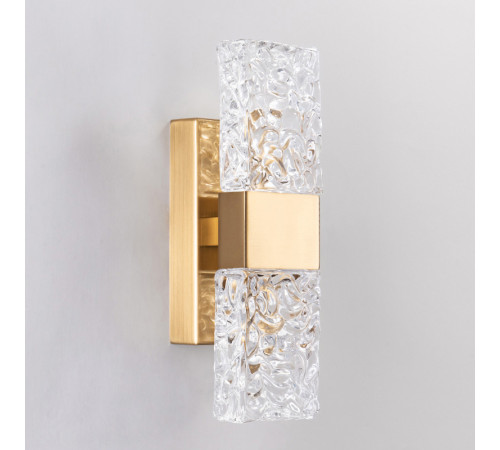 Настенный светильник DeLight Collection Wall lamp 88068W gold/clear
