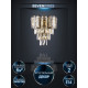 Настенный светильник Lumien Hall Bernat LH0062/2W-GD-SMK-CL