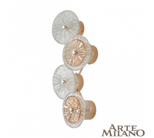 Настенный светильник Arte Milano 4.1252B.D250.H500.LED G Настенный светильник Arte Milano 4.1252B.D250.H500.LED G