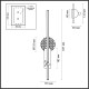 Настенный светильник Odeon Light L-vision Strekoza 5413/18WL