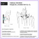 Настенный светильник Lumien Hall Emelin LH3066/3W-SL-CL