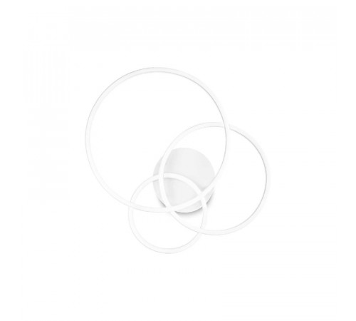 Настенный светильник Ideal lux FRAME PL CERCHIO BIANCO 255019 Настенный светильник Ideal lux FRAME PL CERCHIO BIANCO 255019