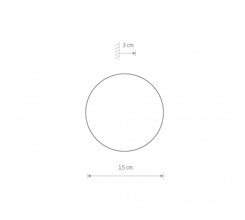 Настенный светильник Nowodvorski Ring Led S 7637 Настенный светильник Nowodvorski Ring Led S 7637