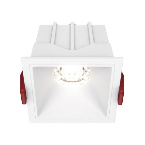 Встраиваемый светильник Maytoni Technical Alfa LED DL043-01-10W4K-SQ-W