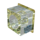 Встраиваемый светильник Elvan TCH-40261C/1-GY-5.3-Cl-Gl