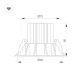 Встраиваемый светильник Arlight MS-FOGGY-BUILT-R86-10W Day4000 (WH, 60 deg, 230V) 044624