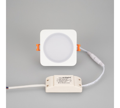 Встраиваемый светильник Arlight LTD-96x96SOL-10W Warm White 3000K 017635 Встраиваемый светильник Arlight LTD-96x96SOL-10W Warm White 3000K 017635