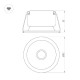 Встраиваемый светильник Arlight MS-HARBOR-R82-10W Warm2700 054475
