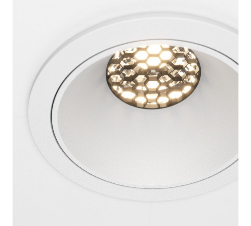 Встраиваемый светильник Maytoni Technical Alfa LED DL043-01-10W3K-RD-W Встраиваемый светильник Maytoni Technical Alfa LED DL043-01-10W3K-RD-W