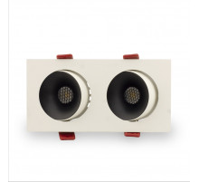 Встраиваемый светильник AM Group AM480-2 BK+WH 15,4W