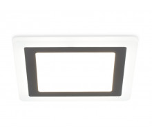 Встраиваемый светильник с подсветкой Ambrella Light Downlight DCR394