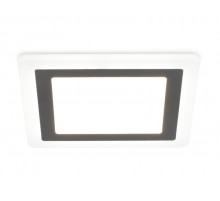 Встраиваемый светильник с подсветкой Ambrella Light Downlight DCR394