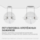 Встраиваемая светодиодная панель безрамочная Apeyron FLP 06-107