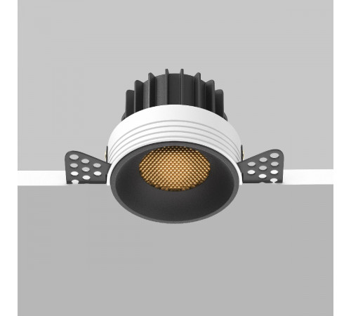Встраиваемый светильник Maytoni Round DL058-12W2.7K-TRS-B