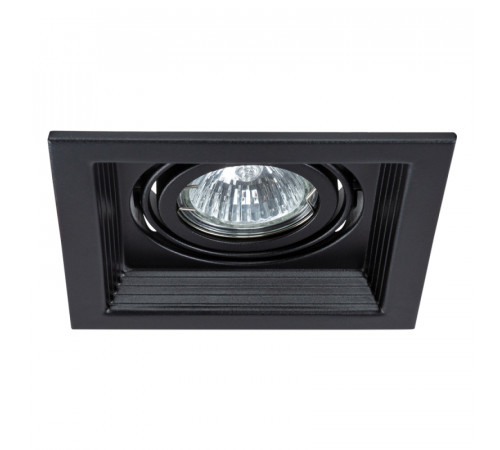 Встраиваемый светильник Arte Lamp Canis A6661PL-1BK Встраиваемый светильник Arte Lamp Canis A6661PL-1BK