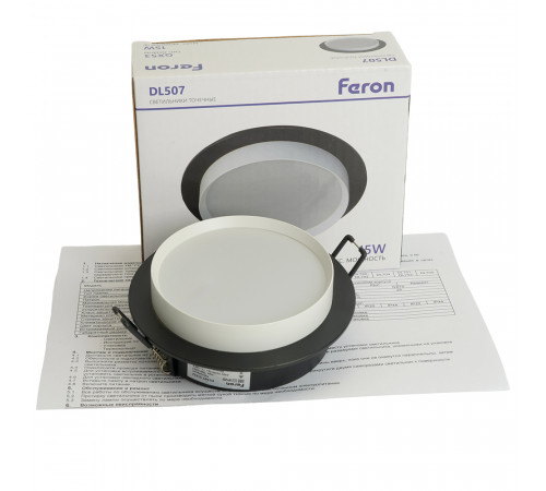 Встраиваемый светильник Feron DL507 51352 Встраиваемый светильник Feron DL507 51352