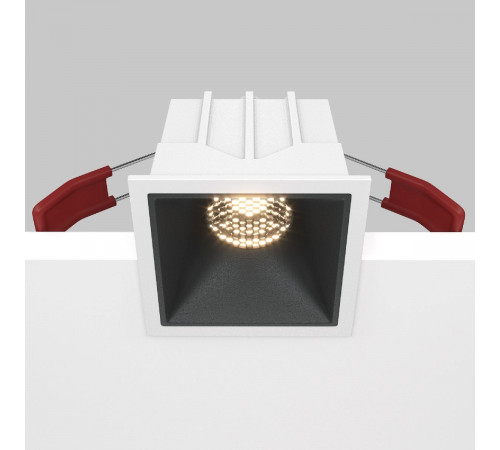 Встраиваемый светильник Maytoni Technical Alfa LED DL043-01-10W3K-SQ-WB
