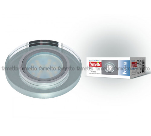 Встраиваемый светильник Fametto Peonia DLS-P106 GU5.3 CHROME/SILVER Встраиваемый светильник Fametto Peonia DLS-P106 GU5.3 CHROME/SILVER