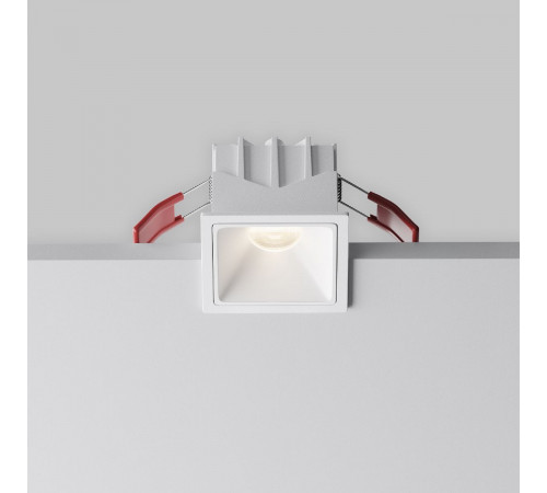 Встраиваемый светильник Maytoni Alfa LED DL043-01-10W4K-SQ-W-1 Встраиваемый светильник Maytoni Alfa LED DL043-01-10W4K-SQ-W-1