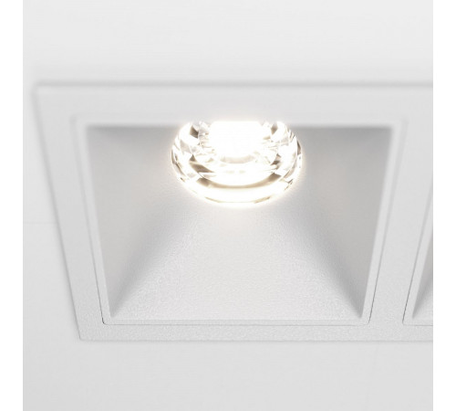 Встраиваемый светильник Maytoni Technical Alfa LED DL043-02-10W4K-SQ-W