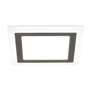 Встраиваемый светильник с подсветкой Ambrella Light Downlight DCR392