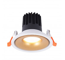 Встраиваемый светильник Crystal Lux CLT 005C98 WH-GO 4000K