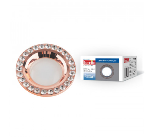 Встраиваемый светильник Fametto Vernissage DLS-V106 GU5.3 COPPER UL-00000349 Встраиваемый светильник Fametto Vernissage DLS-V106 GU5.3 COPPER UL-00000349