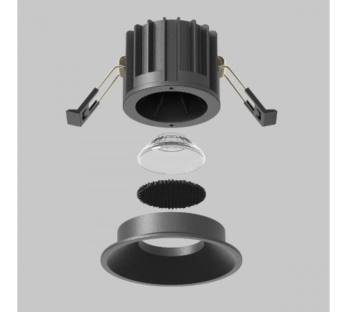 Встраиваемый светильник Maytoni Round DL058-12W-DTW-B Встраиваемый светильник Maytoni Round DL058-12W-DTW-B