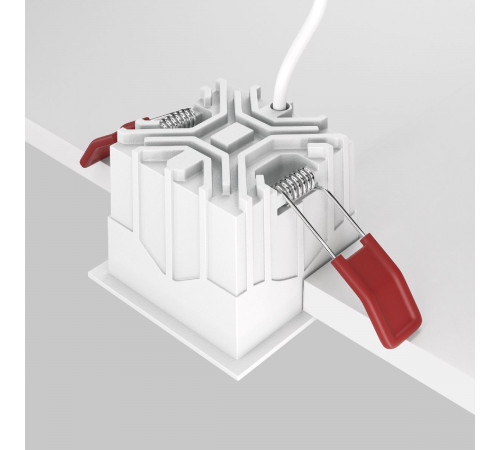 Встраиваемый светильник Maytoni Technical Alfa LED DL043-01-10W3K-SQ-W Встраиваемый светильник Maytoni Technical Alfa LED DL043-01-10W3K-SQ-W