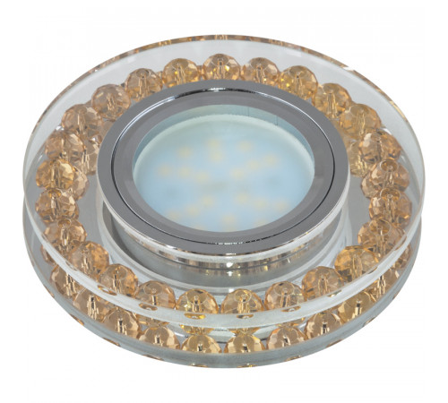 Встраиваемый светильник Fametto Peonia DLS-P102 GU5.3 CHROME/GOLD 09985 Встраиваемый светильник Fametto Peonia DLS-P102 GU5.3 CHROME/GOLD 09985
