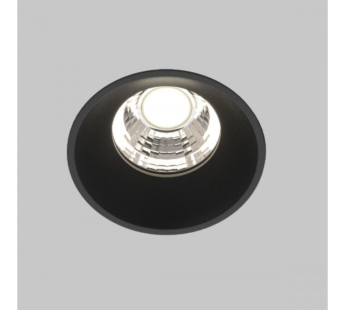 Встраиваемый светильник Maytoni Round DL058-7W4K-TRS-B Встраиваемый светильник Maytoni Round DL058-7W4K-TRS-B
