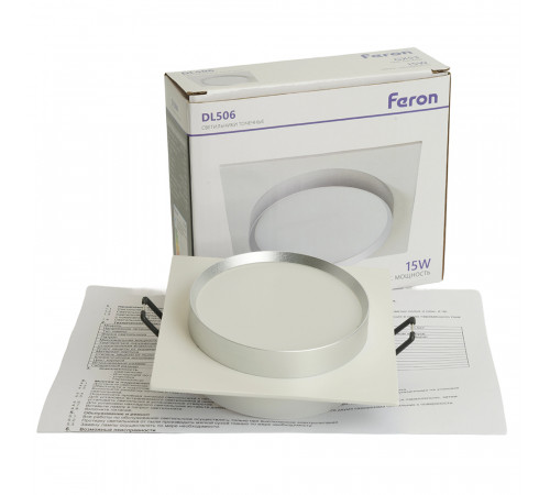Встраиваемый светильник Feron DL506 51361 Встраиваемый светильник Feron DL506 51361