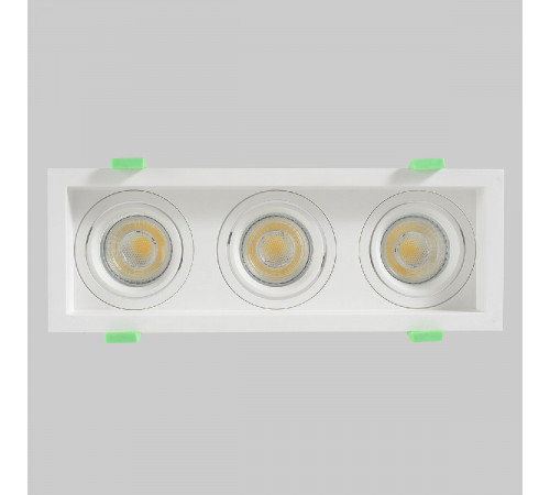 Встраиваемый светильник Crystal Lux CLT 068C3 WH Встраиваемый светильник Crystal Lux CLT 068C3 WH