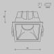 Встраиваемый светильник Maytoni Technical Alfa LED DL043-01-10W4K-SQ-WB